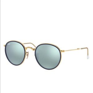 RayBan Round Folding Sunglasses